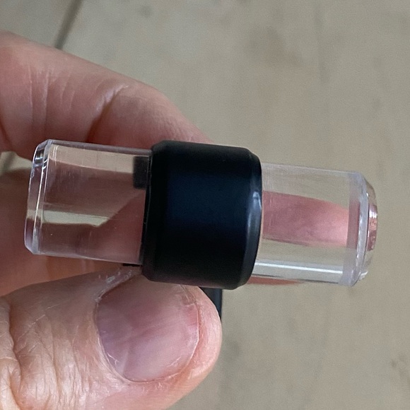 Knob, acrylic bar knob,Matt Black, and clear new in packaging by Liberty - Picture 10 of 17